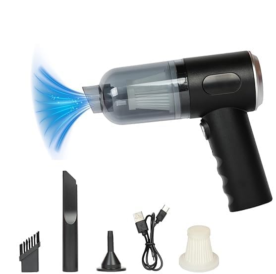 🚗 3-in-1 Portable Cordless Car Vacuum Cleaner | Powerful Cleaning & Air Blower
