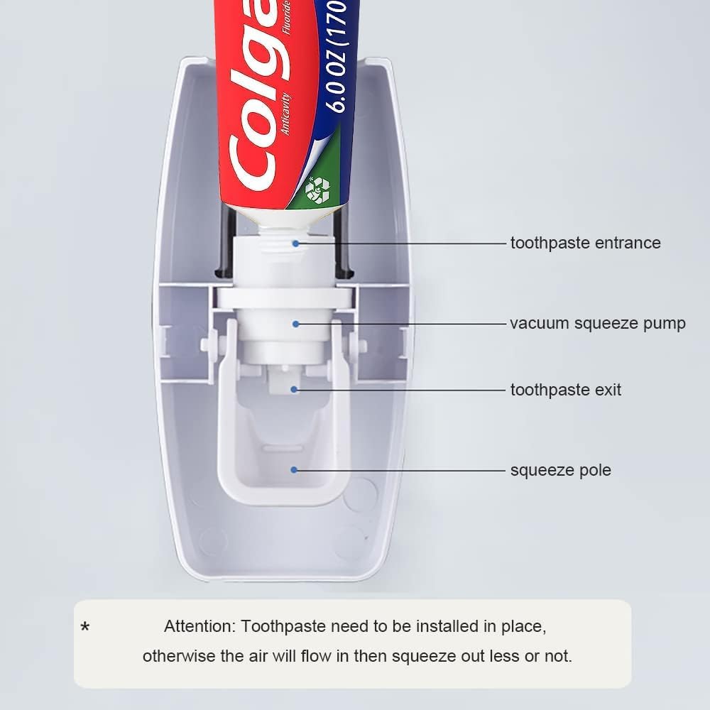 Automatic Toothpaste Dispenser Wall Mounted